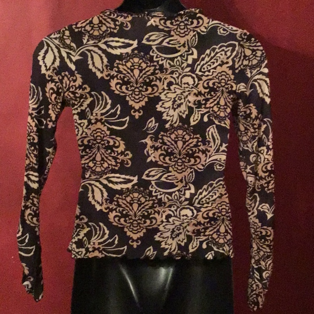 INC INTERNATIONAL CONCEPTS BOHO TOP SIZE M - Picture 4 of 4